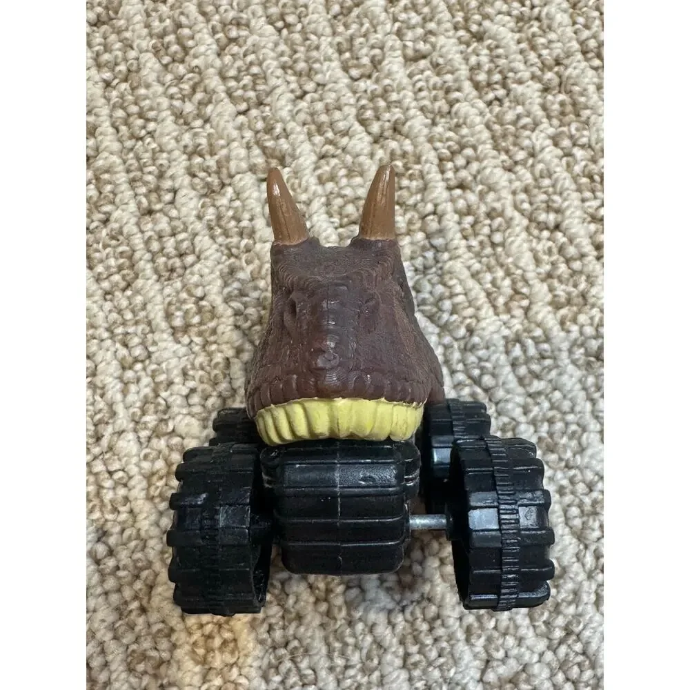 Dinosaur‎ Triceratops Monster Truck Toy Car Vehicle Figure Brown